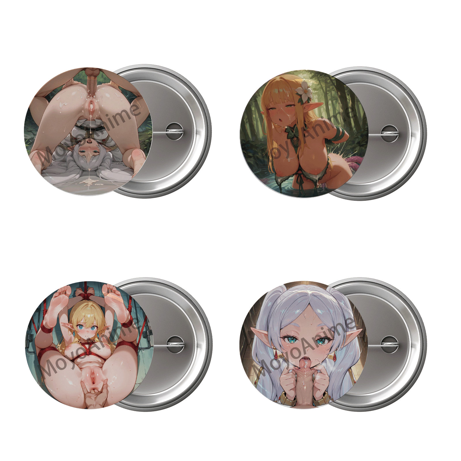 ELF GIRL PINS