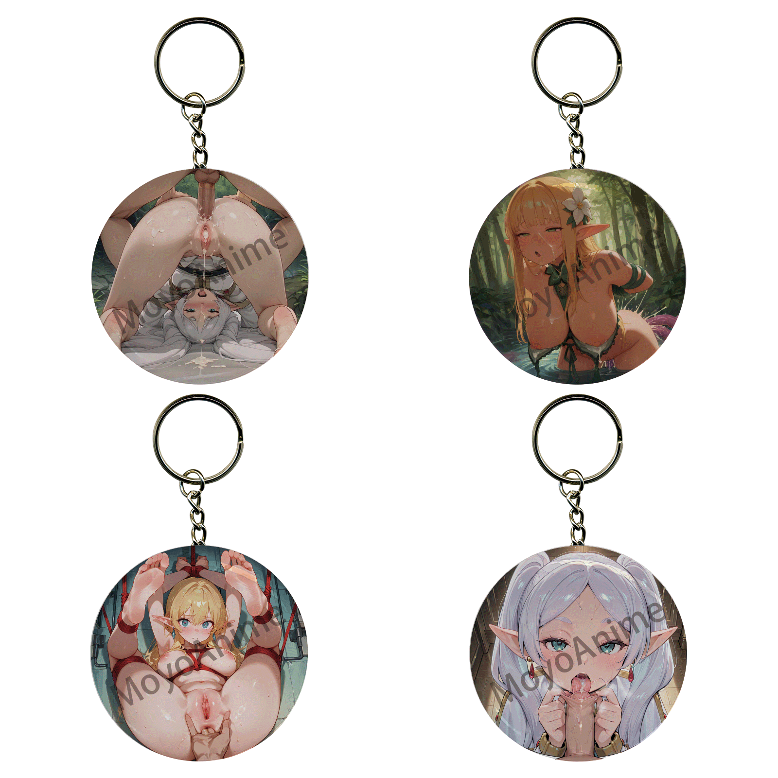 ELF GIRL KEYCHAINS