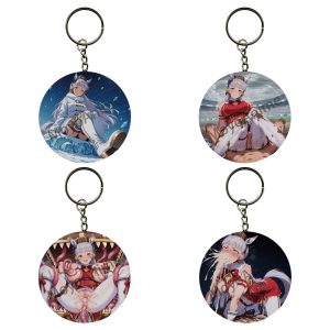 Umamusume GoldShip Keychains